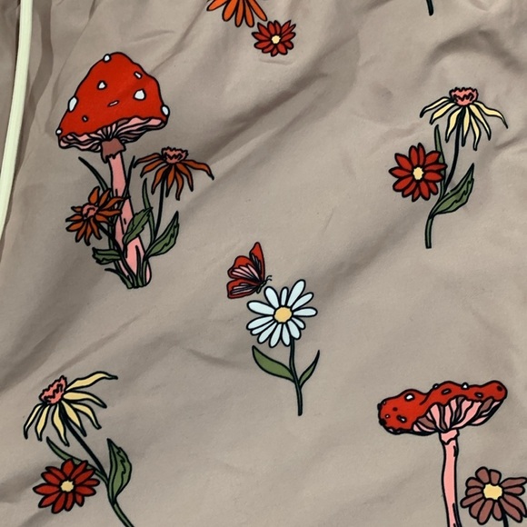 PacSun Recycled Shrooms 17" Swim Trunks NWOT      size XL - Picture 2 of 9